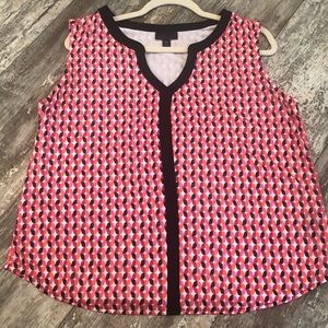 Worthington Sleeveless Blouse